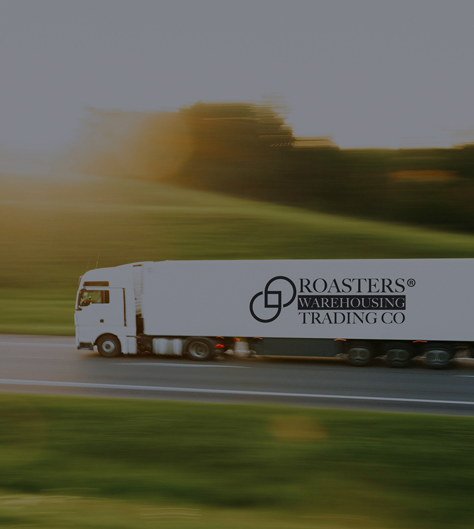 Transporte de café en ruta